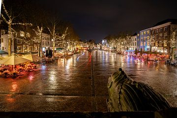 'De brink' stadsplein van Deventer van Fotografiecor .nl