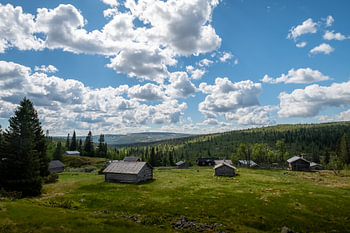 Back in time in the Swedish mountains.