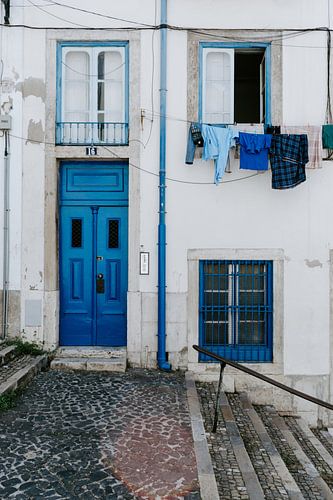 La maison bleue à Lisbonne