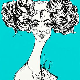Big Hair van Jolanda Dekker