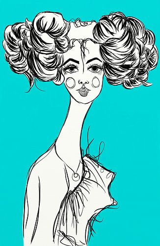 Big Hair by Jolanda Dekker