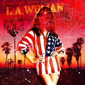 Greetings from L.A. Woman by Feike Kloostra