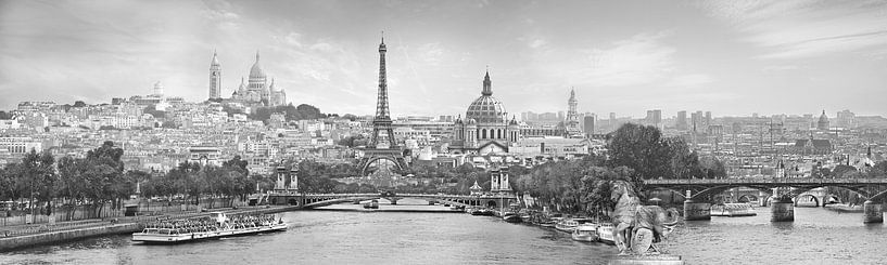 Paris panoramique avec un clin d'œil par Teuni's Dreams of Reality