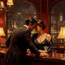 Soirée romantique au bar sur Jan Keteleer