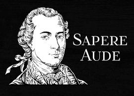 Emmanuel Kant et sa devise 