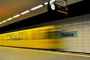 Ost-Berliner U-Bahn Linie U2 in Pankow