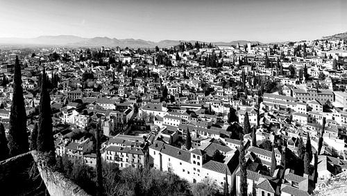 Uitzicht over Granada