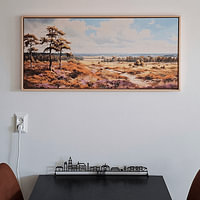 Klantfoto: Heide van ARTEO Schilderijen, op canvas