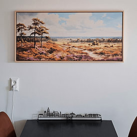 Photo de nos clients: Paysage peint par La collection ARTEO, sur toile