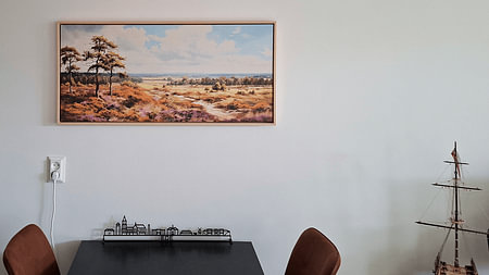Paysage peint