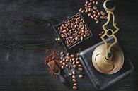 SA12338030 Still life of coffee grinder and coffee beans by BeeldigBeeld Food & Lifestyle thumbnail