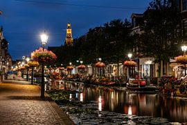 Maassluis town center on the Friday evening of August 2, 2019 after the Varend Corso.