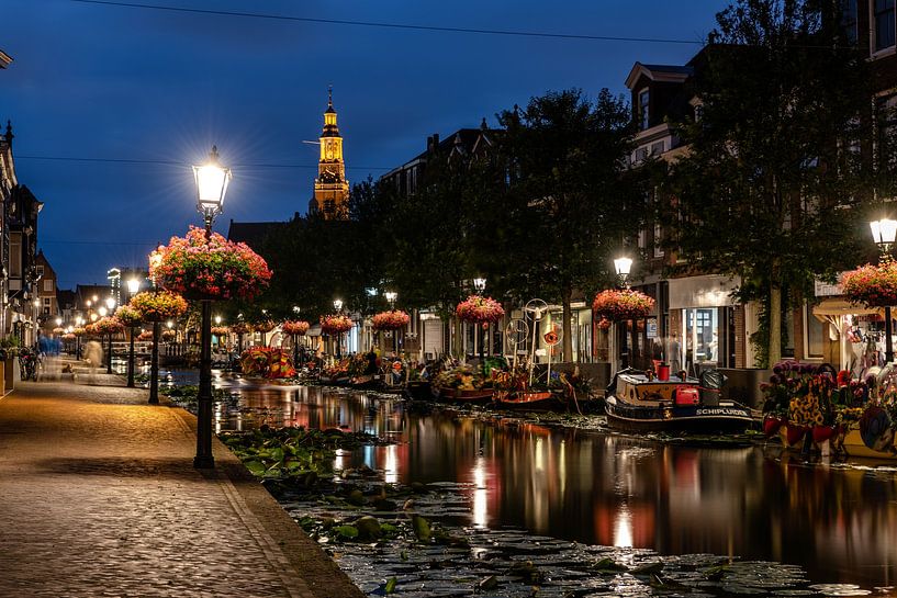 Maassluis town center on the Friday evening of August 2, 2019 after the Varend Corso. by Jaap van den Berg