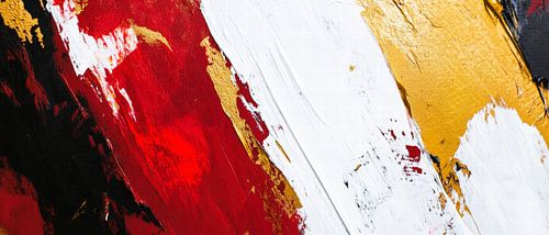 Gekleurde acrylstructuur - abstract en levendig