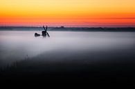 Brouillard sur Texel pendant le coucher du soleil. par Justin Sinner Pictures ( Fotograaf op Texel) Aperçu