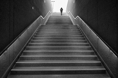 Escalier vers le haut