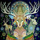 Deer shaman by Vlindertuin-Art thumbnail