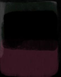 Modern abstract art in black, grey, merlot red by Dina Dankers