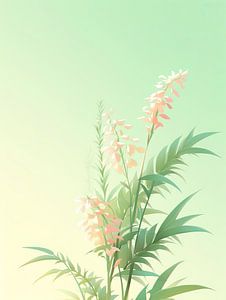 botanische Blumenpflanze