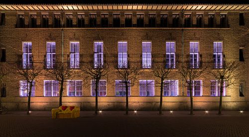 Enschede Stadhuis met Loveseat - Stad Fotografie Twente
