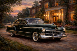 Eine Reise durch die Geschichte – Cadillac Serie 62 – 1947 von Johannas Art Creations
