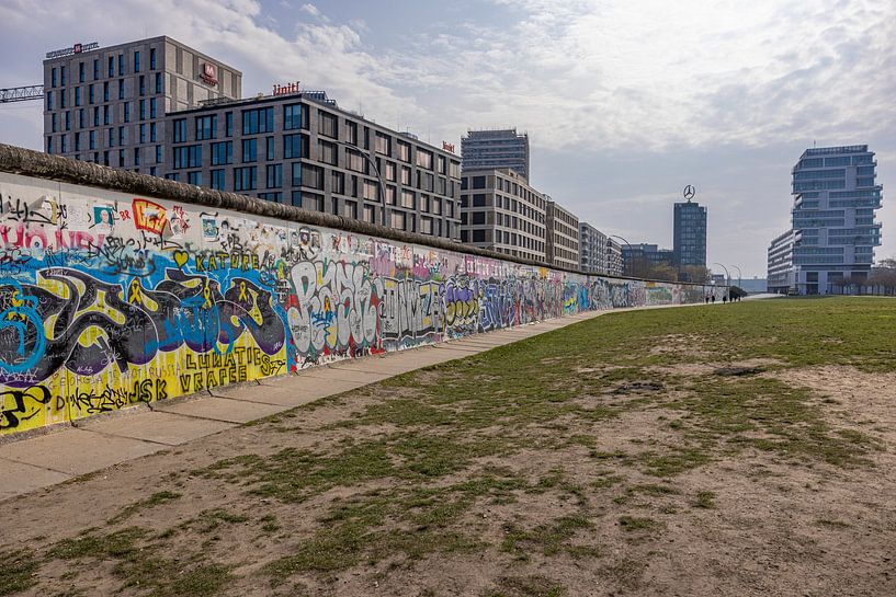 The Berlin Wall today by Easycopters
