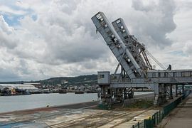 Alter Hafen Kreuzfahrtterminal Cherbourg in Frankreich von Patrick Verhoef