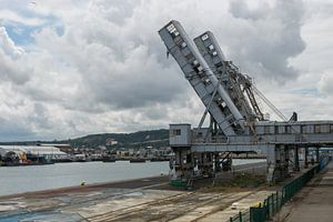 Alter Hafen Kreuzfahrtterminal Cherbourg in Frankreich