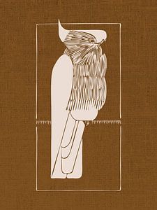 Illustration d'un cacatoès