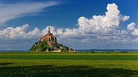 Mont Saint-Michel, Normandie, Frankreich von Henk Meijer Photography Miniaturansicht