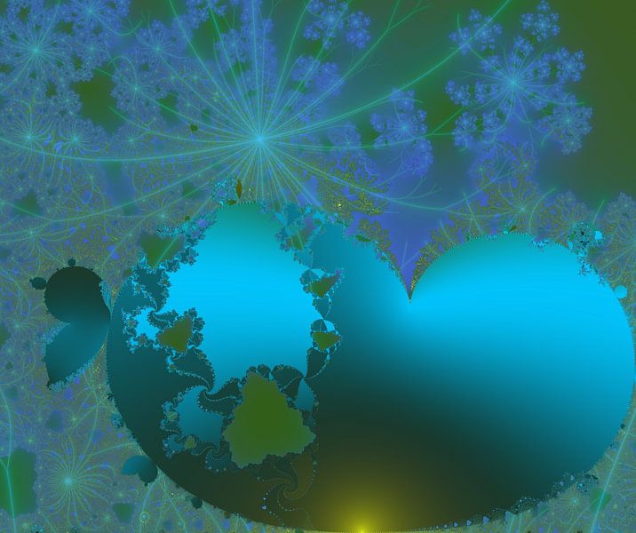 World map &quot;all over the world&quot; by Bernardine de Laat