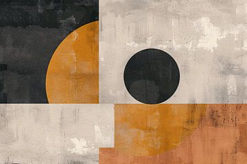 Abstracte vormen en contrasterende kleuren van Imperial Art House