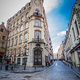 Paysage urbain à Bruxelles sur Wim Brauns