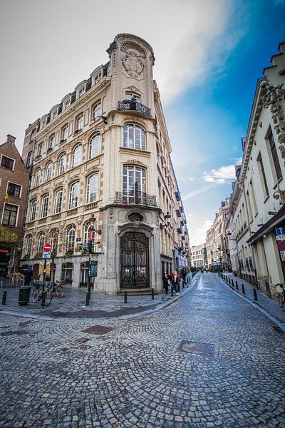 Stadtbild in Brüssel von Wim Brauns