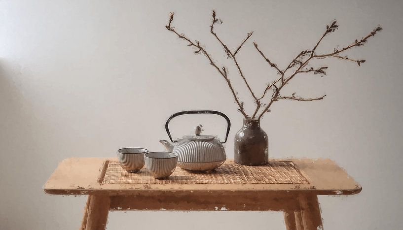 Japanese still life by Lens Design Studio
