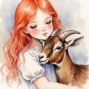 Heidi et sa chèvre