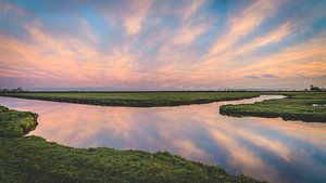 Coucher de soleil à Akersloot
