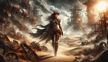 Female Steampunk Warrior