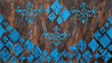 "Vintage Chic" - Geometric and Ornamental Art by Art by Ilona