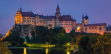 Slot Sigmaringen, sprookjeskasteel in de Schwäbische Alb van Henk Meijer Photography