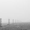 Clôture dans le brouillard sur Ilspirantefotografie