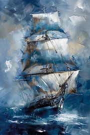Segelschiff von Poster Art Shop