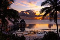 Zanzibar, sunset beach