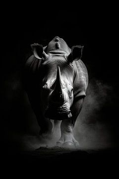Neushoorn van Poster Art Shop