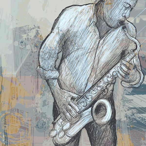 Music Saxophone by AMB-IANCE .com