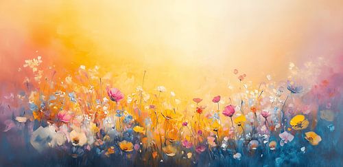 Zonsondergang in Bloemenzee