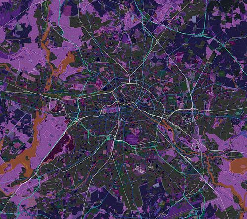 Inverse Kaart van Berlijn