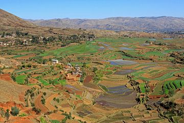 Hooglanden rondom Antsirabe van Antwan Janssen