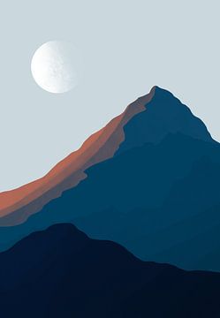 Mountain View - Moon