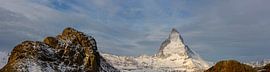 Matterhorn Panorama in Valais Switzerland by Martin Steiner